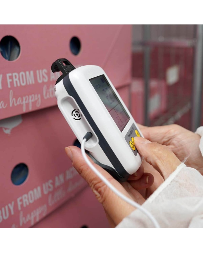 ETI Kyl & Frystermometer ThermaGuard® 101, med 1 st intern och 1 st extern givare med 2m kabel. Inkluderar UKAS kalibreringscertifikat för -18, 0°C.